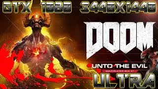 DOOM PC DLC: UNTO THE EVIL /GTX 1080 MULTIPLAYER GAMEPLAY/ 3440X1440 ULTRA