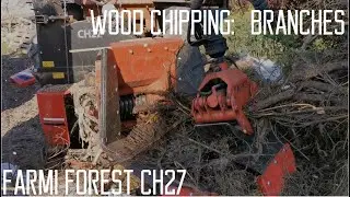 FARMI PROFI CH27 [1] - FiatAgri 115 hp - 90:  setup + LONG RUN [ BRANCHES]