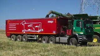 Sklizeň Řepky s John Deere S780 a C670