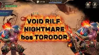 void rilf nightmare torodor (watcher of realms)