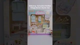 Unboxing: Sylvanian Families Village Doctor Starter Set 💉#calicocritters  #asmr #asmrtoys #minitoys