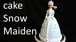 tutorial: cake Snow Maiden | like Elsa 