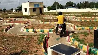 Two Wheeler Live Testing at Serpentine Testing Track Huskur Main Road RTO - Electronic City Phase 2