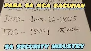 TAMANG PAG LOGBOOK NG SECURITY || MR CRIS TV OFFICIAL