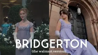 I Recreated a Bridgerton Dress for $15
