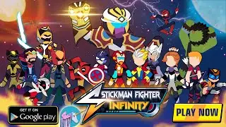 Stickman Fighter Infinity Super Action Heroes gameplay