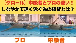 【クロール】中級者とプロの！ステップアップに必要な要素は？