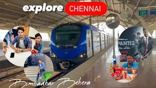 CHENNAI || Explore Chennai || Vijaya mall || Chennai Metro || KFC || Forum .