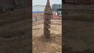 Powerful Excavator Rig Drilling Operations &mdash; Behind the Scenes of Real Construction Work