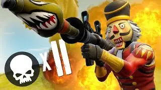 ROCKET ONLY WIN!?!? Fortnite High Explosives Funny Moments & Fails!
