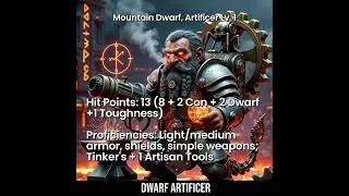 Dwarf Artificer | Epic Fantasy Soundtrack #tavernmusic