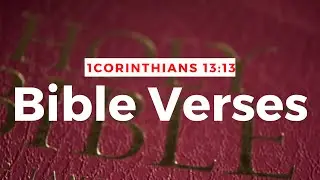 Visual Bible Verses -1 Corinthians 13:13 #shorts