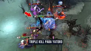 3 H&Eacute;ROES MUERTOS EN 2 SEGUNDOS by YATORO - Team Spirit vs Virtus Pro - TI10