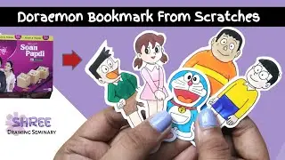 Doraemon Bookmark Making From Scratches