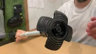 ErgoCAP X-treme Crutch/Cane Tip For Winter/Hiking!