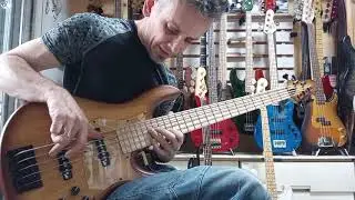 MODERN JAZZ BASS: STR Sierra Series LS-52 Preshipment test. BASS GUITAR TEST