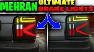 How To Make Back light / Tail light Modified Matt Black Vinyl | Maruti 800 / Suzuki Mehran
