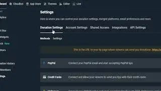 Setup Donation in Streamlabs OBS 2019