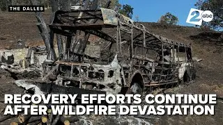 Recovery efforts continue in Columbia River Gorge after Rowena Fire devastation