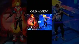 OLD vs NEW LOOK CHANGER EMOTE #freefire #freefireshorts #garenafreefire #freefireindia #freefiremax