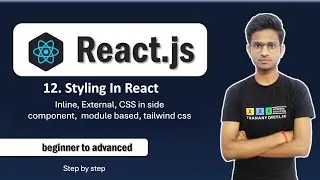 How to Write CSS in React JS | Styling in React JS | How to Add CSS in React JS