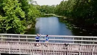Hiking around the University of North Florida