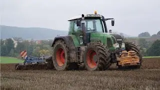FENDT Favorit 926 und 824 Vario beim Gülle ausbringen