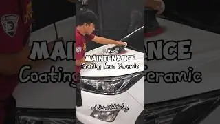 Proses Maintenance Coating Nano Ceramic #diniautodetailing #detailingkediri #coatingmobil #detailing