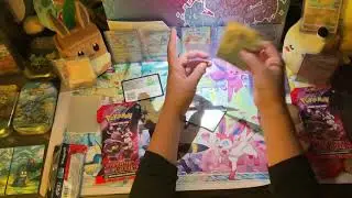 Ripping packs! #Pok&eacute;mon # cards #destined rivals # YouTube