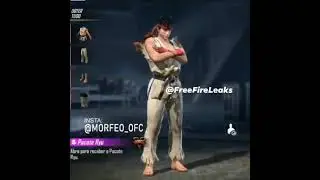 Ryu Bundle Free Fire X Street fighter || FreeFire New Upcomming Bundle || New Bundle Street Fighter
