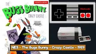 RETRO GAMING - Jugando - 1989 - NES - The Bugs Bunny - Crazy Castle (1 Juego)