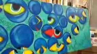 Studio Visit with Painter Deb Schlouch at the GoggleWorks