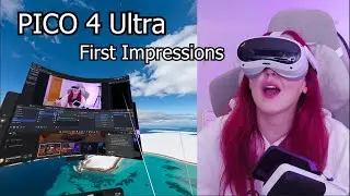 Трекеры движения PICO 4 Ultra AND. Первые впечатления. Лучше, чем Quest 3?