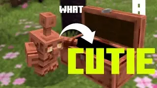 Minecraft new copper golem is awesome !!