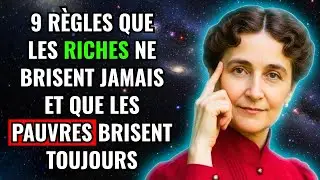 Si Vous Voulez Devenir RICHE, Ne Brisez JAMAIS Ces 9 RÈGLES, Ou La PAUVRETÉ DOMINERA Votre VIE