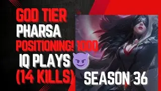 God Tier PHARSA Positioning! 1000 IQ Plays 😈 - RamnnaC ML #mobilelegends #RamnnaCML #highlights