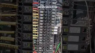 inspection of electrical panel .#diy #construction