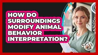 How Do Surroundings Modify Animal Behavior Interpretation?