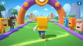 Roblox Funny Noob Slipped in the Obby 😂 | Nursery Rhymes for Kids & Baby Songs