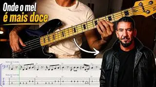 Onde o mel &eacute; mais doce | Rodolfo Abrantes - Baixo cover c/tablatura