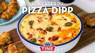 White pizzadip snur opp ned p&aring; definisjonen av pizza🍕 | TINE Kj&oslash;kken