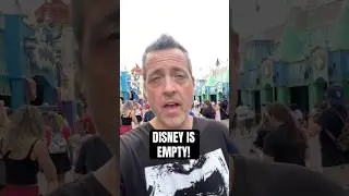 Disney World Is Empty This Holiday Weekend! #disneyworld #disney #fyp #shorts #magickingdom