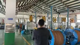 Rubber high pressure braided hose production line