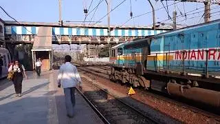 UBL EMD #40015 WDP-4B With Luxurious Deccan Odyssey Skips Vidyavihar.