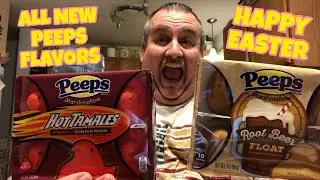 Hot Tamales Peeps Review & Root Beer Float Peeps Review | Happy Easter 🐰🐣
