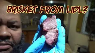 Smoking a Choice Brisket from Lidl - SDSBBQ