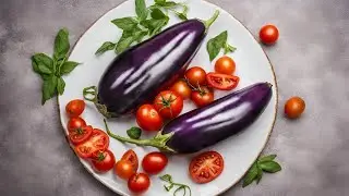 лучшие рецепты из баклажанов: только баклажаны и помидоры