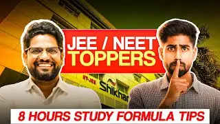 JEE / NEET Toppers ka 8 Hours Study Formula Tips  | Himachal Vishwakarma #jeecoaching 
