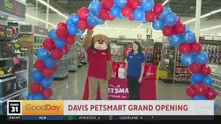 Davis PetSmart Grand Opening, 8am