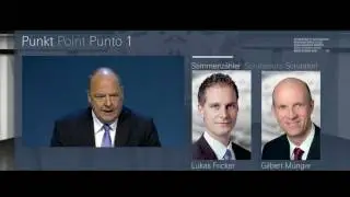 Assembl&eacute;e g&eacute;n&eacute;rale 2017 Banque Nationale Suisse BNS - Int&eacute;gral
